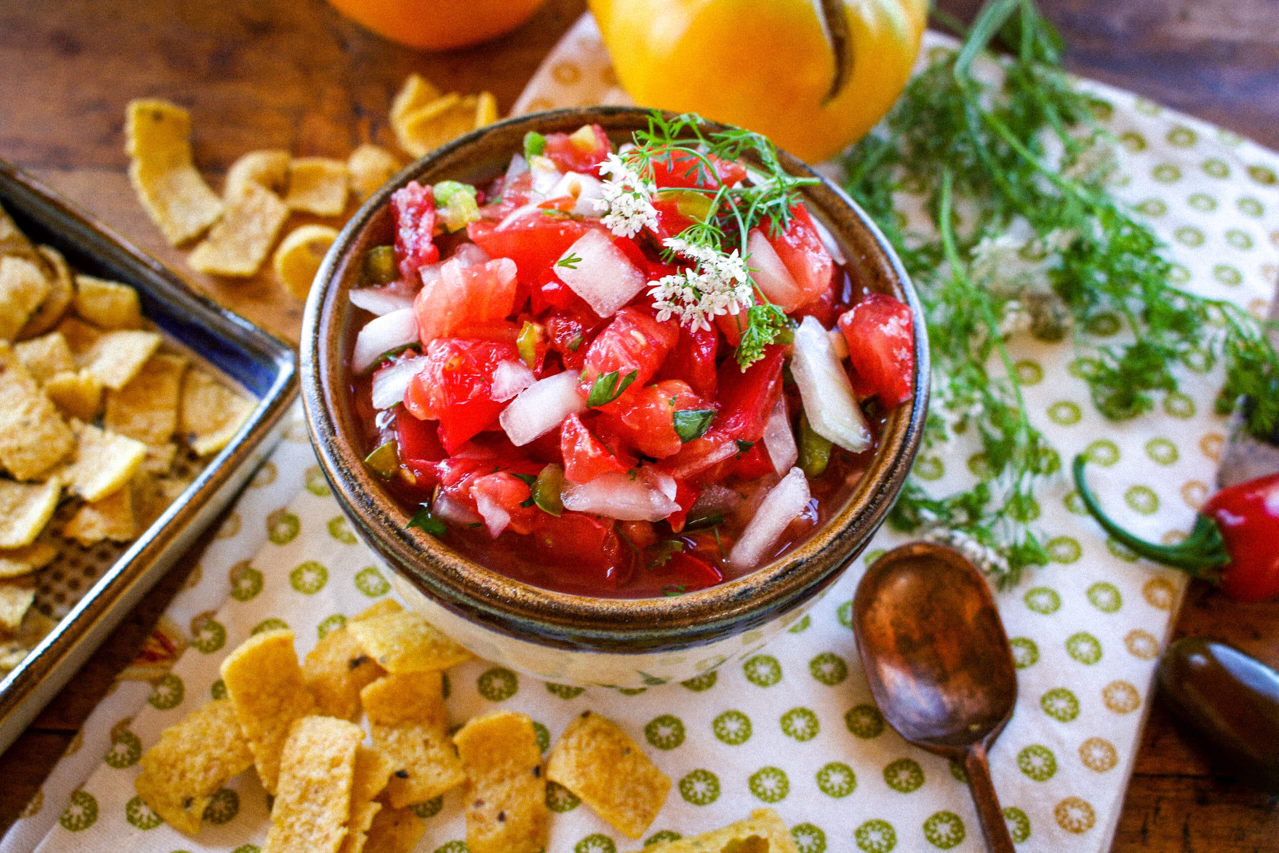 Easy Chunky Salsa – Sharon Palmer, The Plant Powered Dietitian 