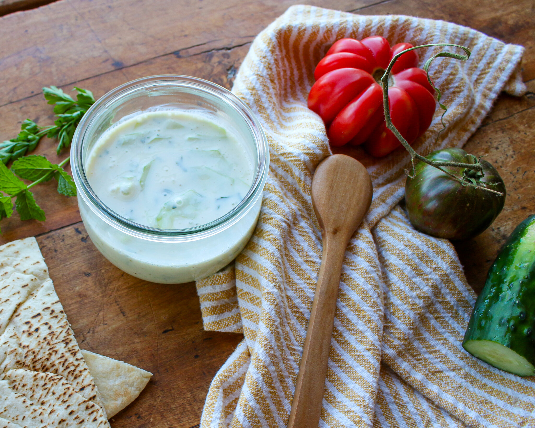 Easy Vegan Tzatziki Sauce – Sharon Palmer, The Plant Powered Dietitian ...