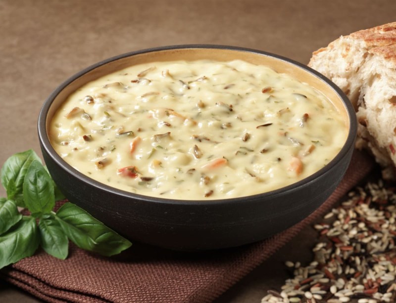 Mushroom and Wild Rice Soup