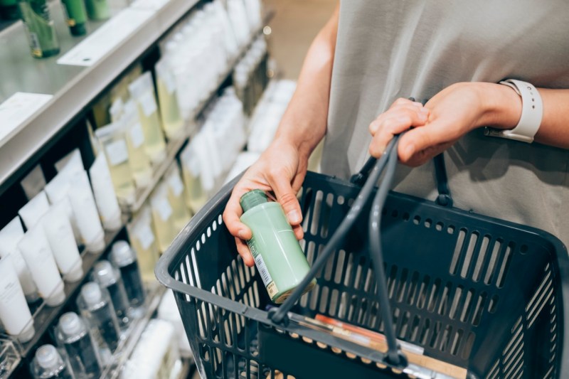 Shopping for shampoo and other hair products