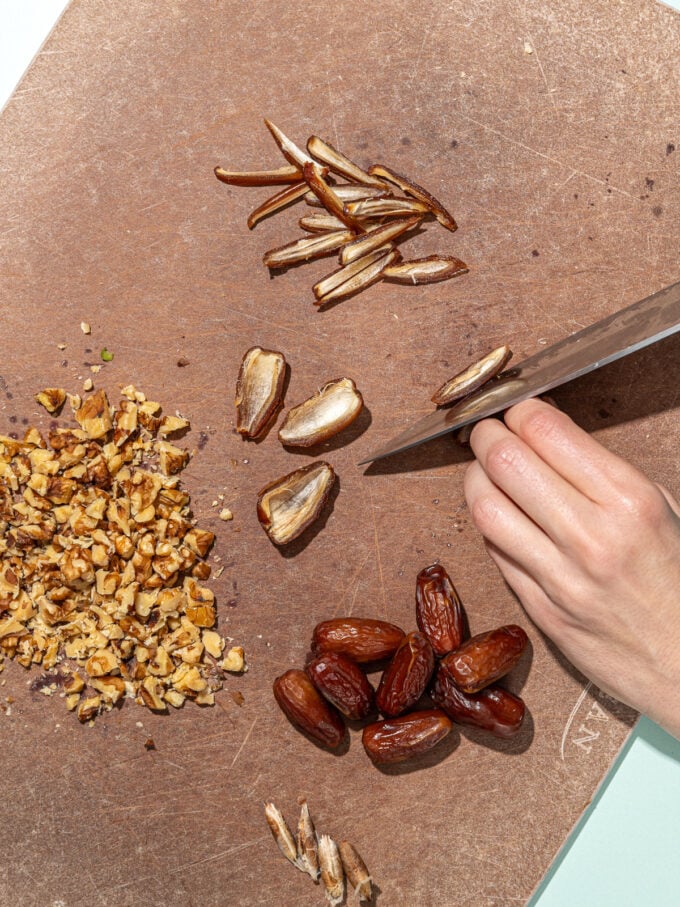 hand slicing dates