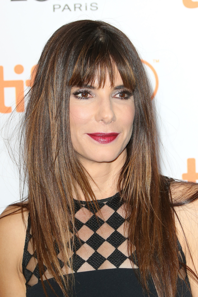 Sandra Bullock with Bangs