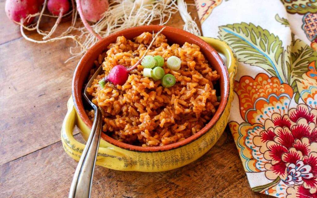 Easy Brown Spanish Rice