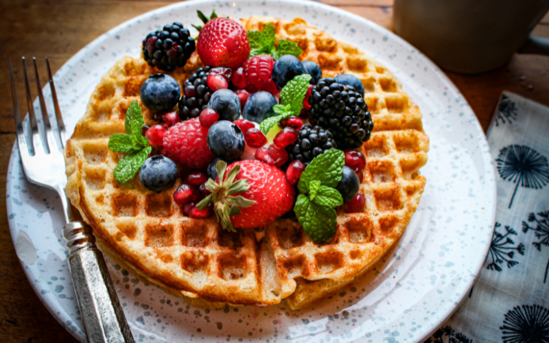 Swedish Vegan Waffles