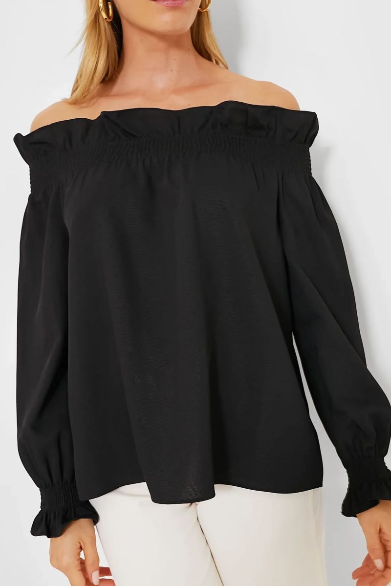 Tuckernuck Off the Shoulder Marguerite Blouse